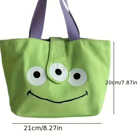 Disney Pixar inspired mini canvas bag/lunch bag - Picture 3 of 4